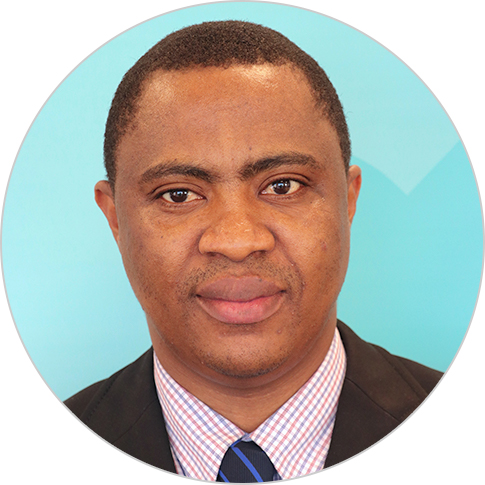 A professional headshot of Dr. Innocent Ndubuisi Ibegbunam.