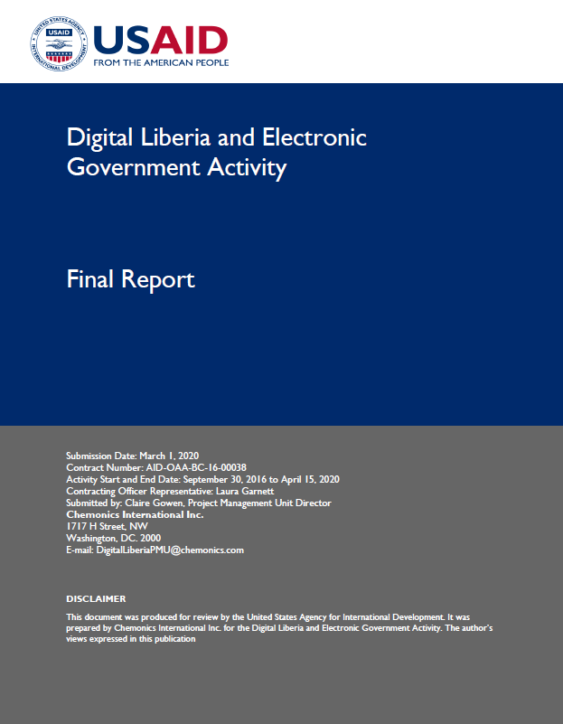 Digital Liberia Final Report Thumbnail