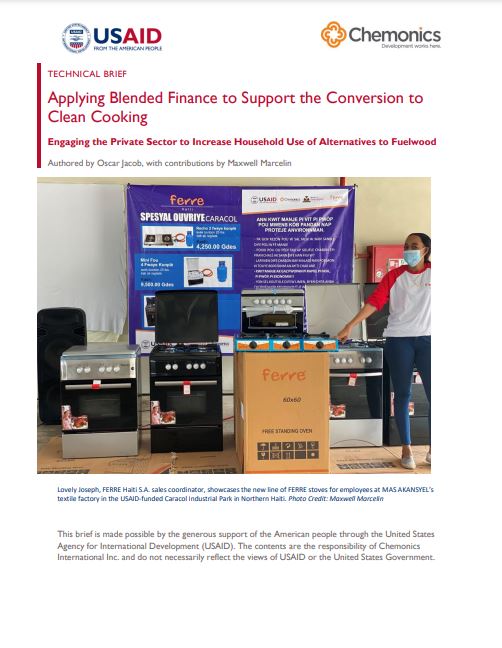 Applying Blended Finance cover page thumbnail