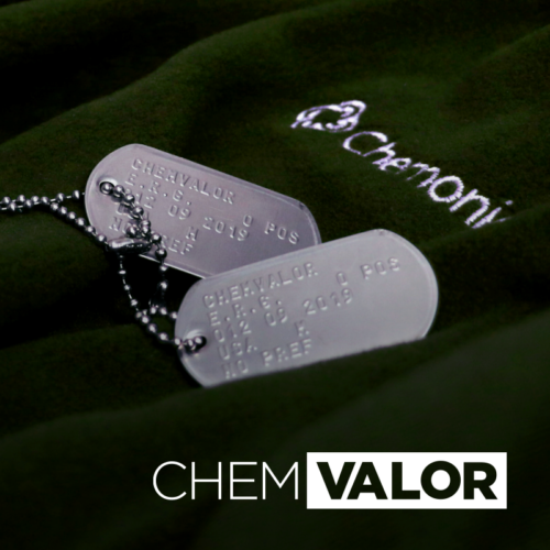 ChemValor strives to create a workplace that welcomes, hires, retains, and values military veterans and their families, and builds staff capacity to recognize the value of military talent globally.