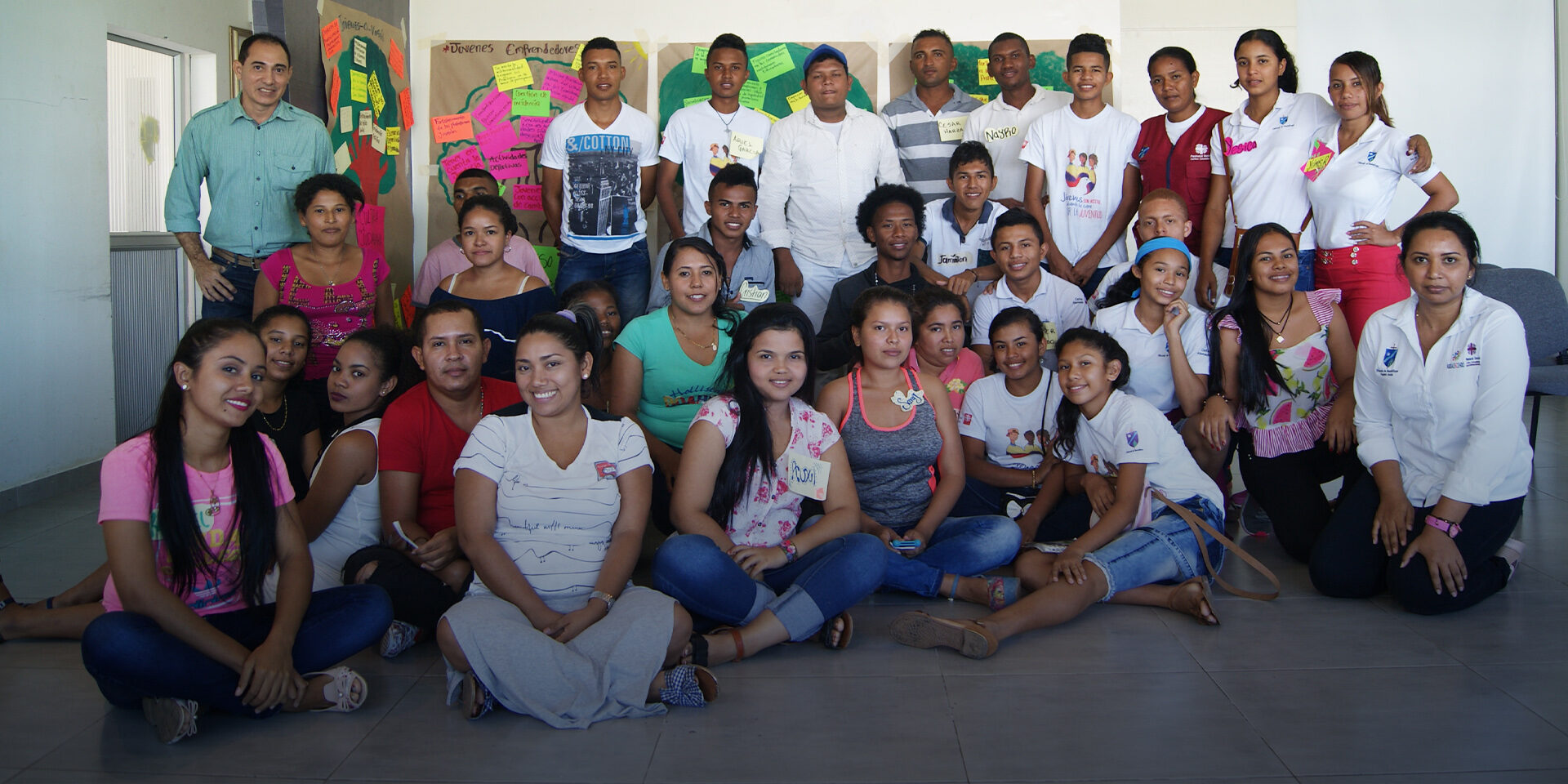Staff from our Colombia Justice for Sustainable Peace project worked with youth to identify their justice needs.