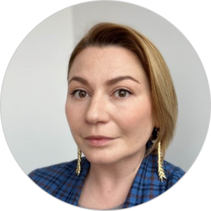 Professional headshot of Kseniya Sydorkina