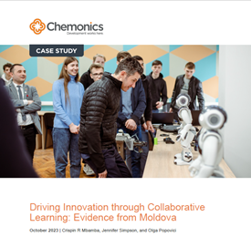 Cover page of Driving Innovation through Collaborative Learning: Evidence from Moldova