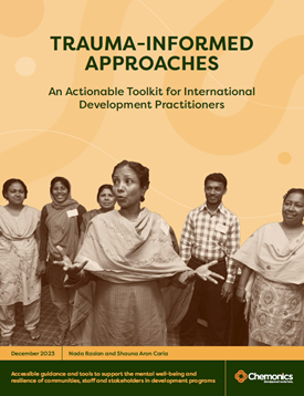 Front cover of the Trauma-Informed Approaches Toolkit