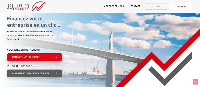 A screengrab of the JoussouInvest digital platform.